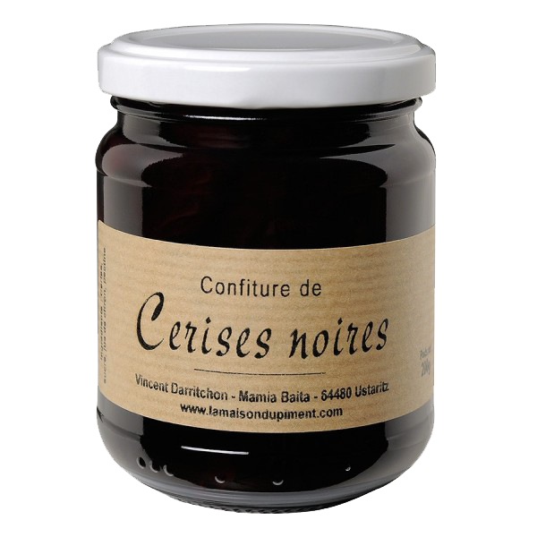 Confiture basque cerise noire
