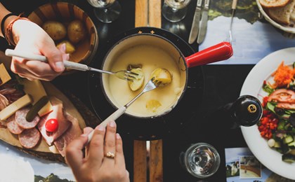 Kreative Fonduemischungen mit Kräutern Grand-St-Bernard