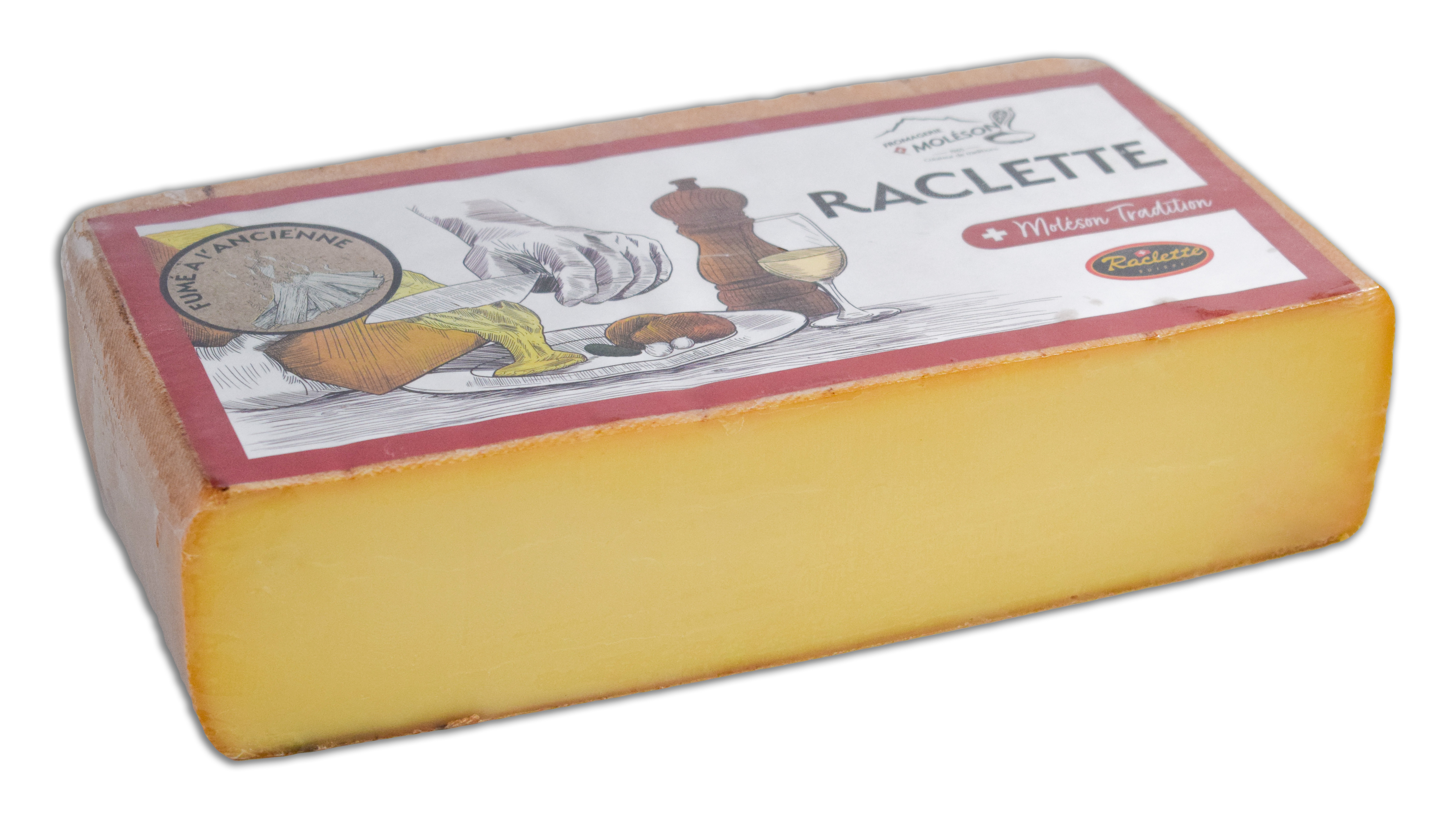 Raclette Moléson fumé à l'ancienne