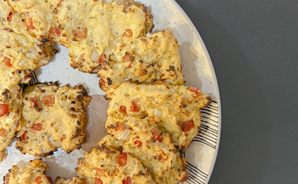 Galettes au sérac et au Gruyère AOP