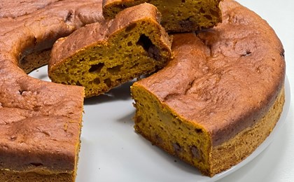 Moelleux au potimarron et aux épices d’automne