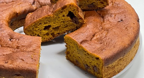 Kürbis-Kuchen mit Herbstgewürzen