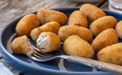 Croquetas au jambon cru et Vacherin Fribourgeois AOP