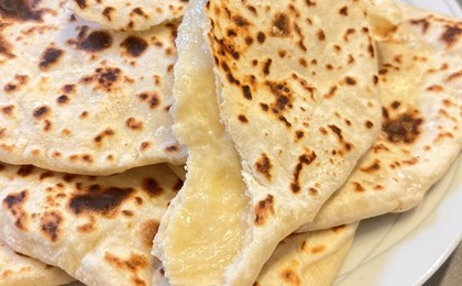 Cheese Naan au Saveur des Préalpes