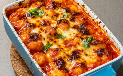 Gratin de gnocchis au sérac