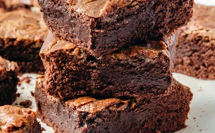 Brownie au yogourt à la grecque